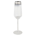 Champagnerglass Transparent Ø 8x26 cm / 320 ml