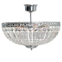 Deckenleuchte Kristall Transparent Ø 47x38 cm E14/max 6x40W