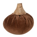 Decoratie pompoen Ø 9x8 cm
