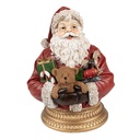 Decoratie kerstman 22x18x29 cm