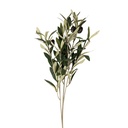 Branche de décoration avec olives Vert 10x10x55 cm
