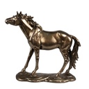 Decoratie paard 34x10x32 cm