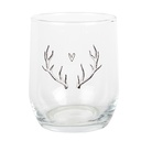 Water Glass Transparent Ø 8x9 cm / 300 ml
