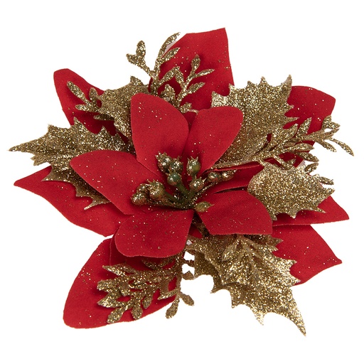Decoratie Kerst Ø 14x5 cm