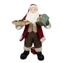 Decoratie kerstman 56x50x91 cm