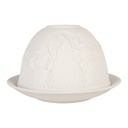 Porte-lampes Blanc Ø 12x8 cm