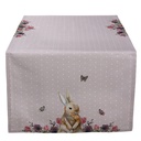 Chemin de table Rose, Beige 50x140 cm