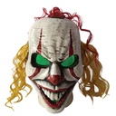 Decoratie clowns spookhoofd 15x14x20 cm
