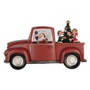 Muziekdoos auto met LED 28x12x15 cm / 3xAA