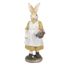 Deko Kaninchen Beige Gelb 14x11x38 cm