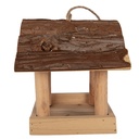 Vogelfutterhaus Braun 19x18x19 cm