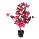 Deko Bougainvillea-Baum Rosa Grün 25x25x60 cm