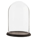 Glass Cloche Transparent Ø 23x31 cm