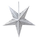 Christmas Decoration Star White 60x18x60 cm