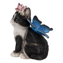 Decoratie kat 12x10x15 cm