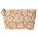 Kulturtasche Damen Beige 21x5x13 cm