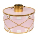Christmas tree stand Pink Gold colored 40x40x30 cm