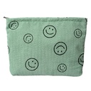 Kulturtasche Damen Grün 27x5x17 cm