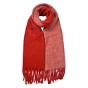 Sjaal 40x240 cm rood