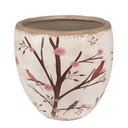 Decoratie bloempot Ø 18x17 cm
