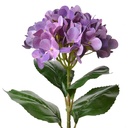 Kunstblumen Violett Grün 16x15x68 cm