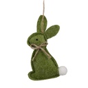 Decoratie hanger konijn 6x1x10 cm