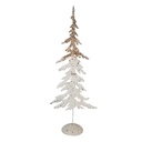 Albero Decorativo Bianco 16x11x45 cm