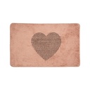 Badematte Rosa 78x48x1 cm