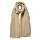 Foulard Donna Beige 50x180 cm