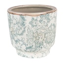 Decoratie bloempot Ø 15x14 cm