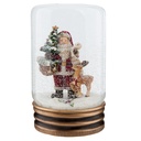 Snowball Santa Claus Red Ø 5x9 cm