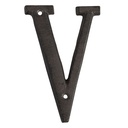 Letter V 8x1x13 cm