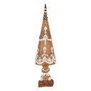 Decoratie kerstboom Ø 10x38 cm