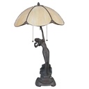 Tafellamp Tiffany Ø 41x70 cm E27/max 2x60W