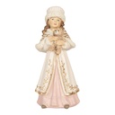 Decorativa Bambino Beige Rosa 8x7x17 cm
