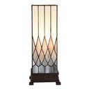 Table lamp Tiffany Grey 18x18x45 cm E27/max 1x40W