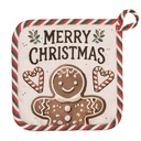 Pot Holder Beige Brown 20x20 cm