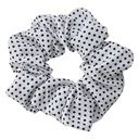 Haargummi Weiß Ø 10x3 cm