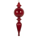 Palla di natale Rosso Ø 5x17 cm