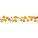 Rami Artificiali Decorativi Giallo Verde 150 cm