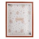 Picture Frame Brown 17x4x22 cm / 15x20 cm