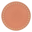 Türknopf Orange Ø 4x3 cm / S4 cm