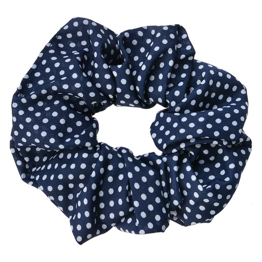Haarelastiekje blauw Ø 10x3 cm
