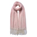 Châle d'hiver pour femmes Rose 68x180 cm