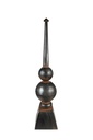 Decoratie ornament 19x19x89 cm