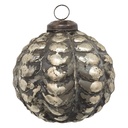 Weihnachtskugel Kupferfarbig, Braun Ø 6x6 cm