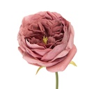 Fiori Finti Rose Rosa Verde 9x9x35 cm