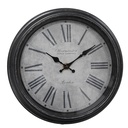 Orologio da Parete Nero Grigio Ø 25x4 cm / 1xAA