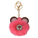 Porte-clés Ours Rose