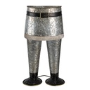 Blumentopf für Innen Hose Grau 22x15x40 cm